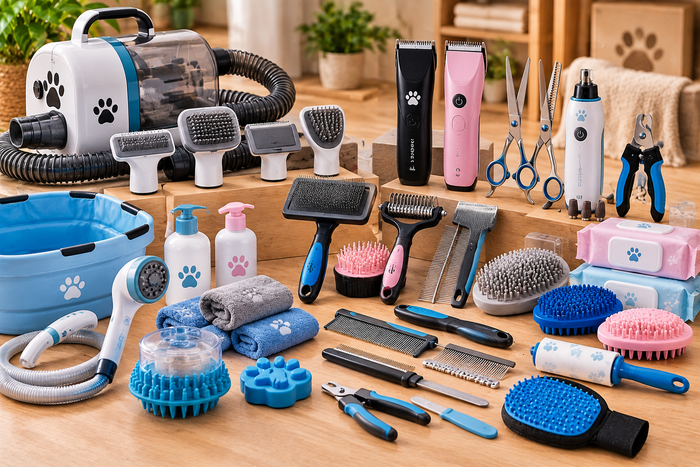 Pet Hair Removing Tools  &  Grooming Brushes